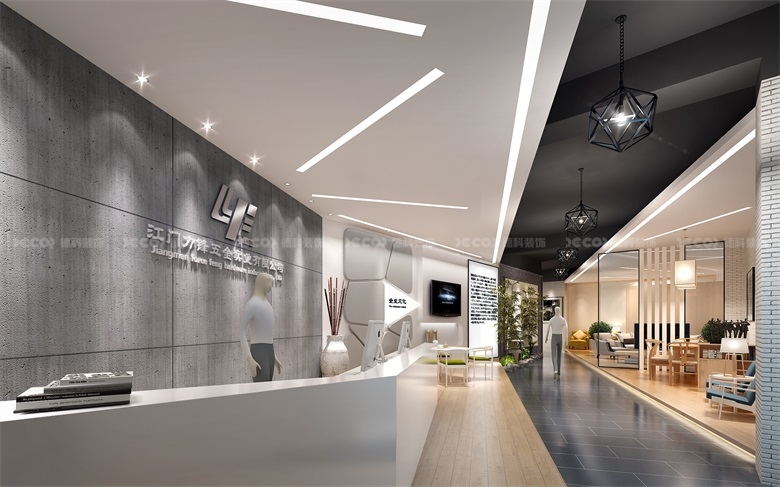 在企業(yè)展廳裝修設(shè)計中，如何合理運用植物和綠化元素？