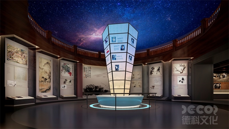 現(xiàn)代簡約企業(yè)展廳設(shè)計(jì)如何做到視覺上的層次感？